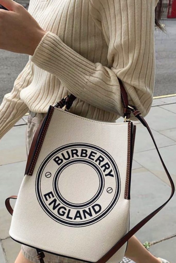 Túi Xách Burberry | Peggy Bucket Bag