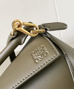 túi loewe puzzle size mini olive