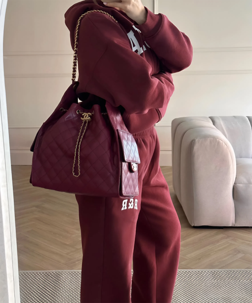 Chanel 25 Bag caviar burgundy